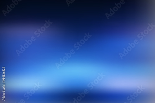 Vibrant blue gradient background with soft white highlights
