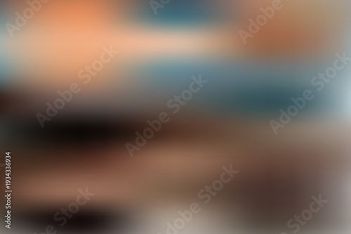Vibrant abstract background with dynamic orange and blue gradient