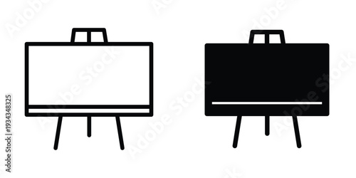 Blackboard icon design template