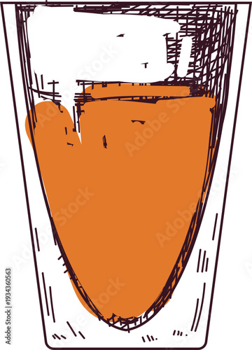 Drink Glass Sketch
