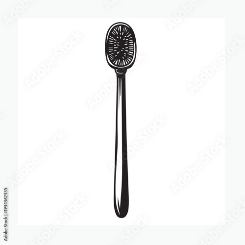 toilet brush vector illustration
