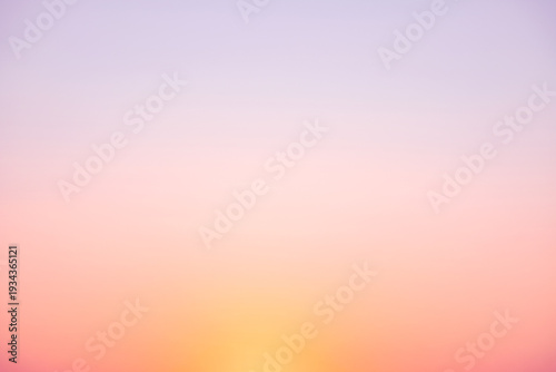 Beautiful luxury soft gradient with light purple and pink orange or pink gold  background for copy space