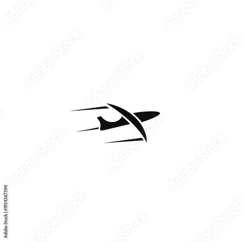 Plane travel agency logo design