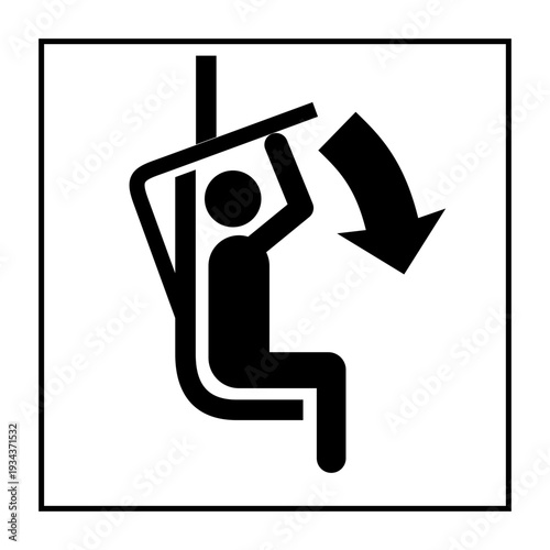 Chairlift Ski Lift Icon