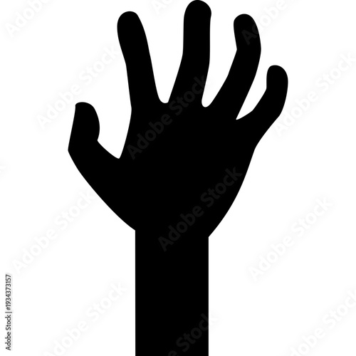 Spooky Zombie Hand Rising