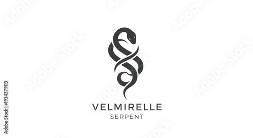 Elegant Serpent Logo Design