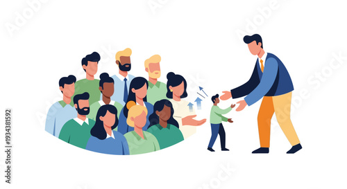 Empowering Talent: Business Leader Mentoring Employee for Career Growth & Team Success