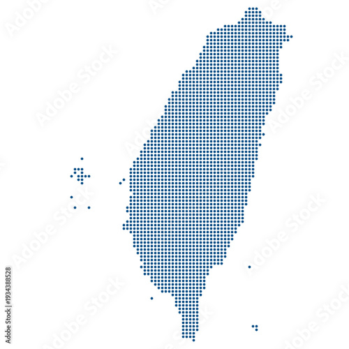 Taiwan Blue Dotted Map Digital Economy Strategy 2026 MW2063 Modernization