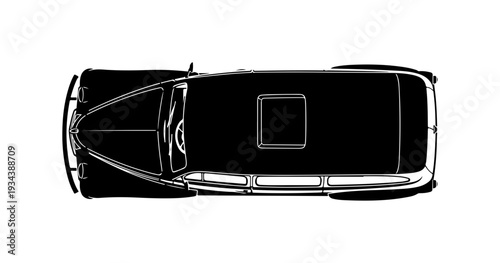 Overhead View of a Car