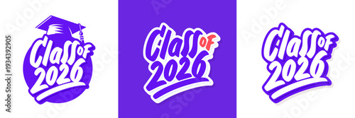 Class of 2026 Graduation Lettering Set