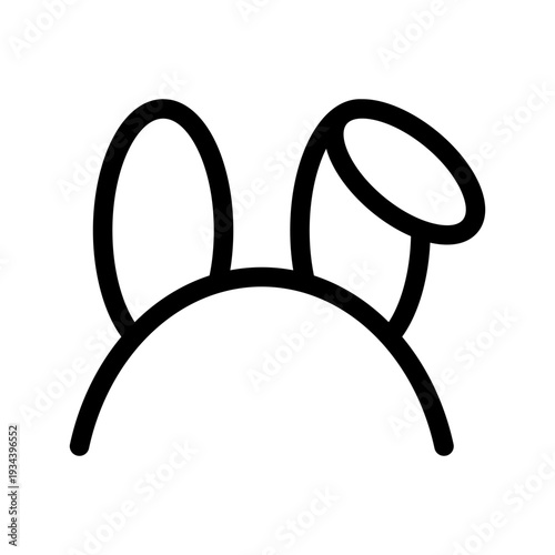 Rabbit Icon Vector Symbol Design Illustration