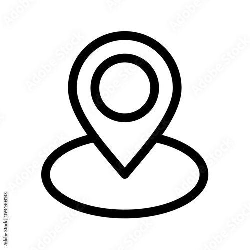 Free Download Location Icon Vector Symbol Design Illustration - GFXLoad