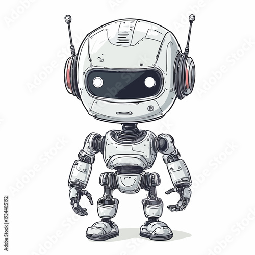 cute robotic design very cool