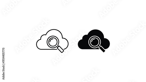 Comparison of cloud storage search functionality between standard and secure options