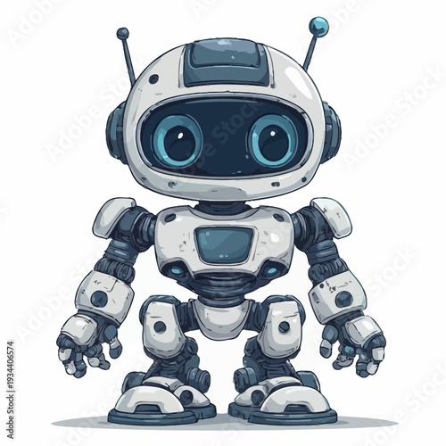 cute robotic design very cool