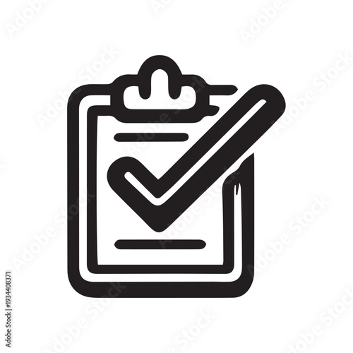 clipboard icon vector illustration