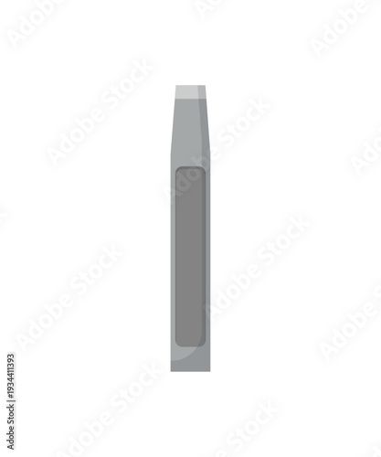 Vector illustration of a wood chisel tool.