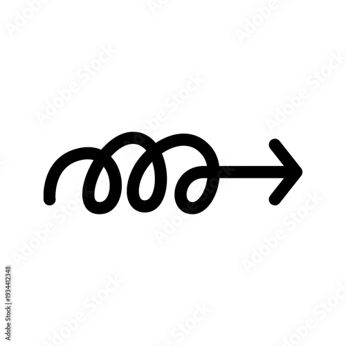 Right Arrow Icon Vector Symbol Design Illustration