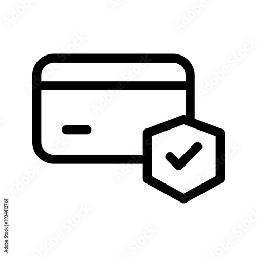 Secure Payment Icon Vector Symbol Design Illustration