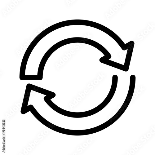 Sync Icon Vector Symbol Design Illustration