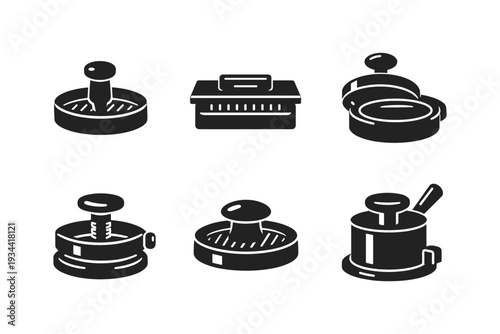 Collection of various kitchen utensils for food preparation and serving