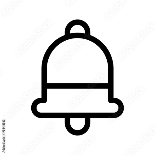 Notification Bell Icon Vector Symbol Design Illustration