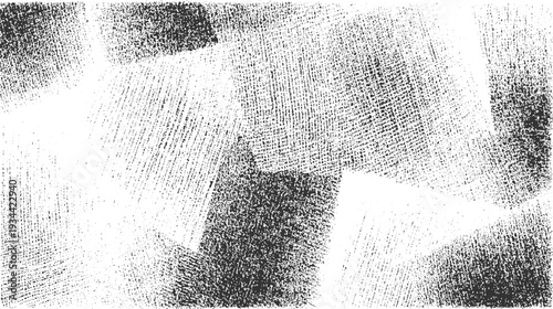 Abstract textured background with overlapping dark gray and white irregular shapes and patterns grunge