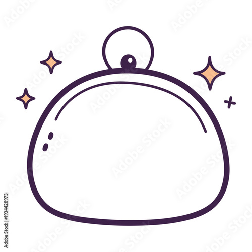 Financial growth symbol sketch