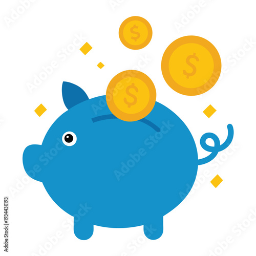 Financial rain cloud currency concept