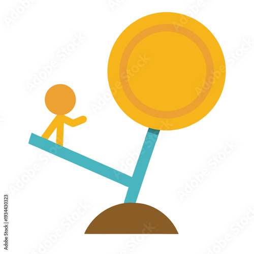 Pixel style bitcoin icon doodle art