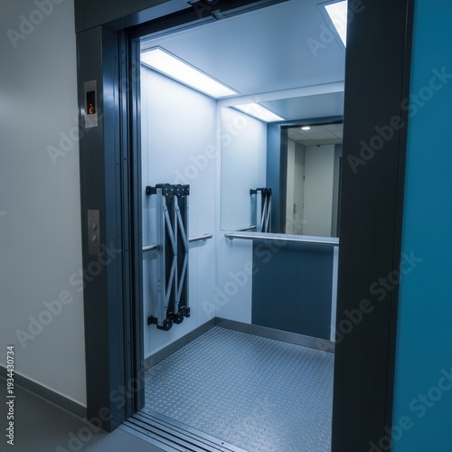 Modern Elevator Interior Design: Contemporary Architecture, Vertical Transportation, Building Access