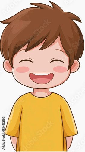 boy with a smile