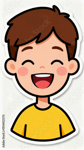 boy with a smile