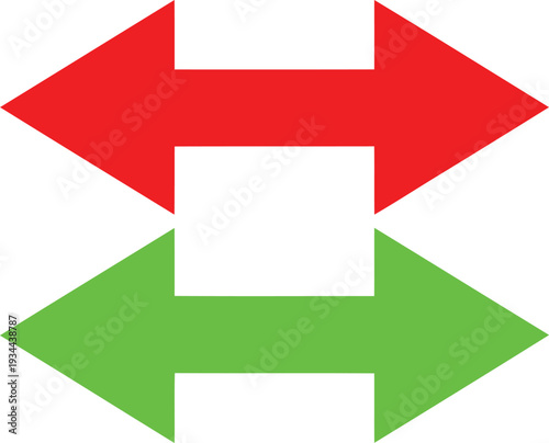Thermometers illustrating high and low temperature extremes with sun and snow icons. Vector
