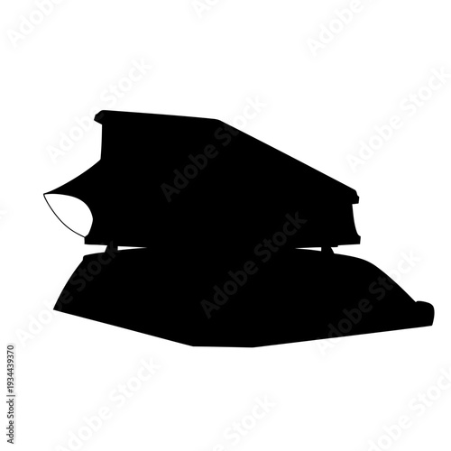 Roof Top Tent Closed Silhouette for Hard Shell Campers, Aerodynamic Overlanding Concept