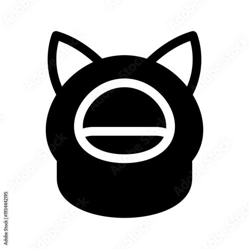 Pet Bed Icon Vector Symbol Design Illustration