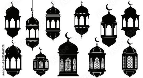 Fairy Silhouette Set – Magical Flying Pixie Vector Illustration Collection