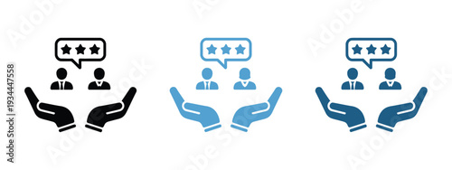 Customer Loyalty and Retention Icons, Vector Symbols for Mobile Apps, Web UI, and Digital Interface Design