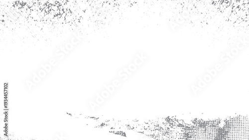 Clean white grunge cement texture design. Industrial concrete wall with vintage distress. 