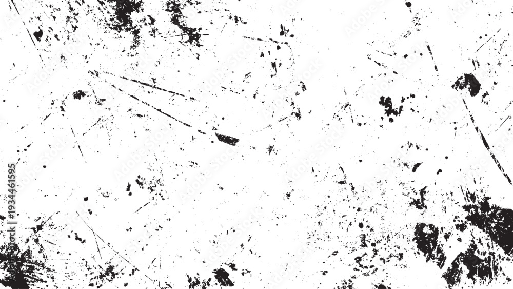 Fototapeta premium Monochrome abstract sketch grunge overlay. Vintage old film effect textured backdrop. 