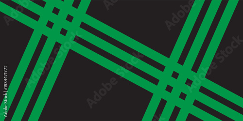 Abstract background with vertical green and black stripes. Seamless and repeating pattern. Eps10