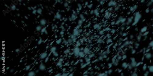 Wall terrazzo texture dark blue stone granite black background .Cyan color scattered heavy grunge texture, blue grey dark background of school blackboard. Vector illustration template. 