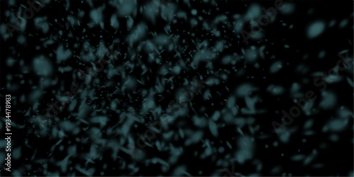 Wall terrazzo texture dark blue stone granite black background .Cyan color scattered heavy grunge texture, blue grey dark background of school blackboard. Vector illustration template. 