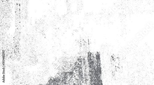 Grey textured distressed background with scattered dots and irregular shapes grunge abstract
