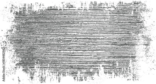 Grey horizontal lines texture with distressed edges and scattered dots