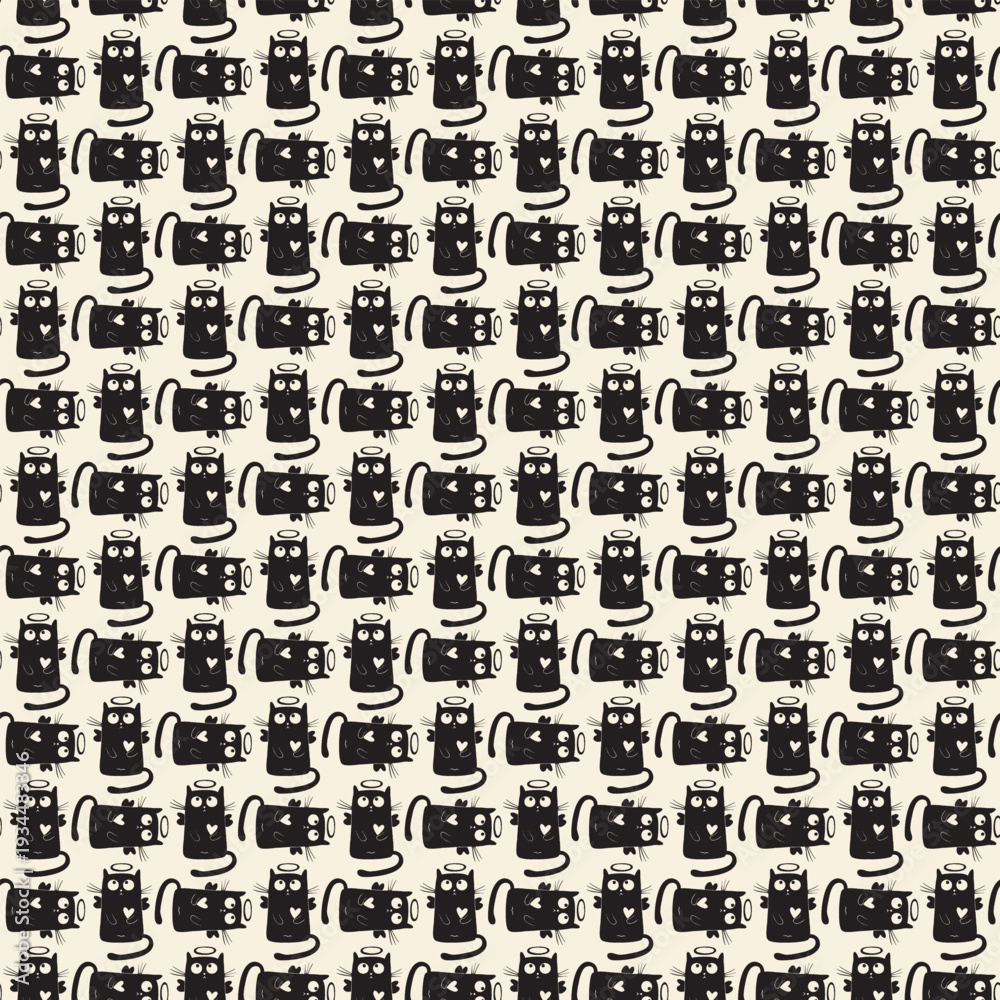 Obraz premium mixed seamless pattern