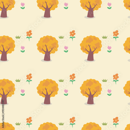 mixed seamless pattern