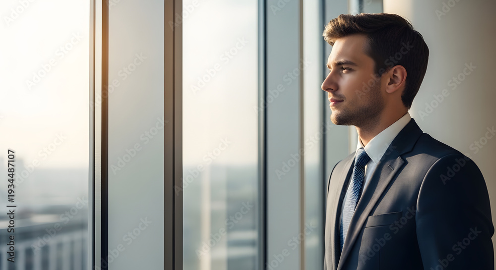 Fototapeta premium Professional Ambition Concept in Modern Office Interior