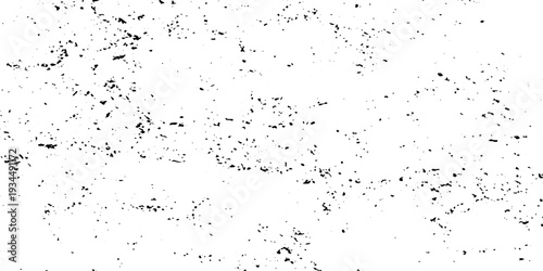 Black and white grunge texture, heavy grit and distressed stipple effect, sparse ink splatter on a stark white background and scratch wall design. minimalist abstract noise, grainy photocopy texture. 