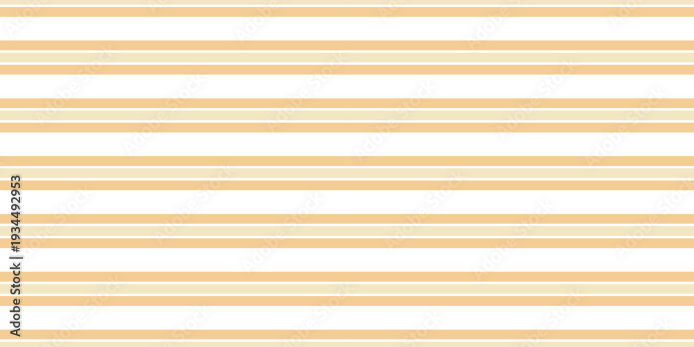 Obraz premium Retro orange horizontal stripes seamless vector pattern background